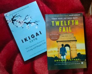 NRB HUB BOOKS SALE: Ikigai &amp; Twelfth Fail Combo