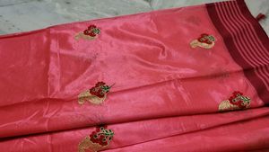 combo of 2 saree in pink colour