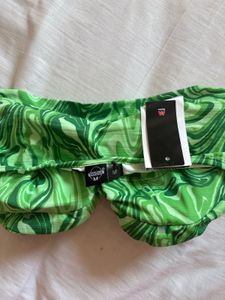 Green Marble Print Coord Skirt Set