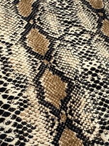 Snakeskin Mini Dress
