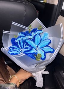 blue bloom bouquet