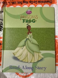 2 booksThe Princess and Frog Read-Along Story Boo