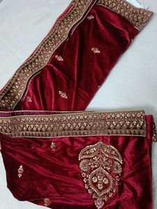 bridal lehenga with two dupatta