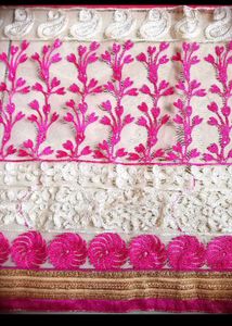 Elegant Embroidered Sari