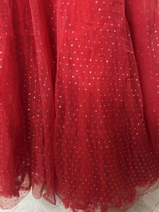 Beautiful Red &amp; Gold Gown