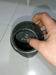 Car Trash Can with Push Lid