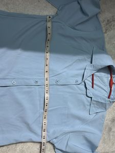 Formal Blue Button-Down Shirt