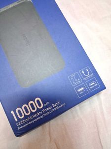 Redmi Power Bank 10000mAh Battery with cable