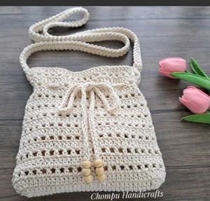 Handmade Crochet Tote Bag