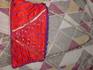 Handmade Beaded Clutch Bag
