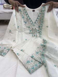 SPECIAL WHITE BULBUL SUIT SET ❣️