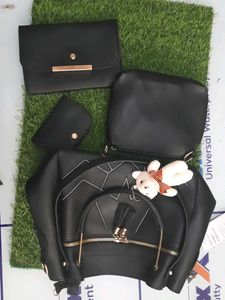 💥Handbag For Women And Girls Combo Set Of 4