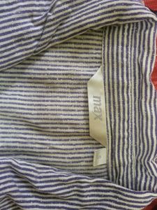 MAX Striped Casual Tunic Top