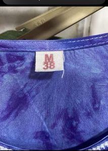 Beautiful Blue Tie-Dye Kurta