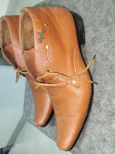 Stylish Brown Leather Boots
