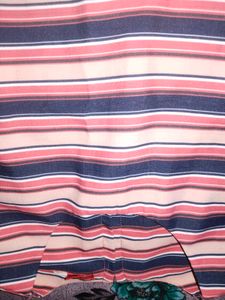 Chic Striped Fit &amp; Flare Dress