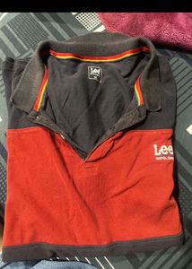 Lee Color Block Polo T-Shirt XXL Size
