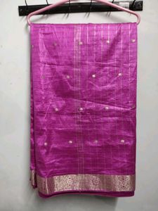 Beautiful Magenta Saree