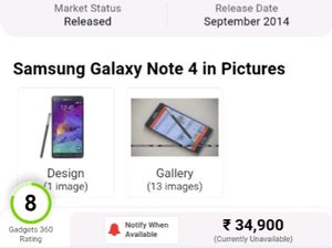 samsung galaxy note 4 sm-n910g Phone