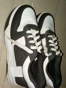 Black &amp; White Sneakers