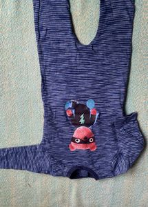 Cozy Footed rompers- pack of 3