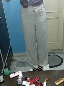 High Waisted Wide Leg Trousers