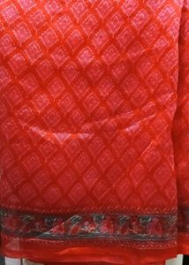 Red Saree
