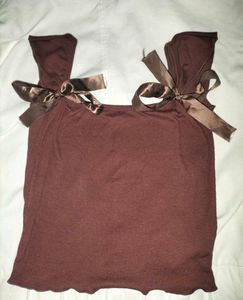 Chic Bow Detail Top
