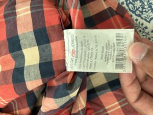vintage jack and jones checked shirt