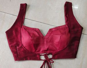 backless blouse padded