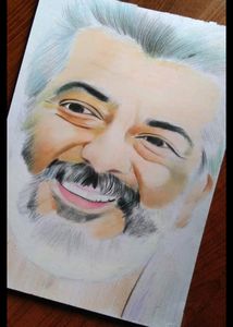 South Actor😍🤗🥰 colour Art Work