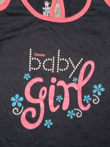 Baby Girl T-Shirt &amp; Shorts Set
