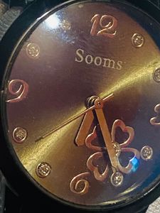 Stylish Black Metal Watch