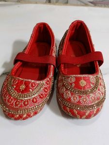 Sparkly Red Baby Shoes