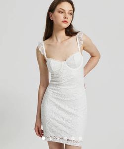 Lace Bodycon Mini Dress corset