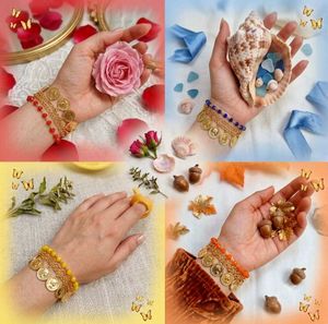 Aesthetic Multi-Layer Coin Charm Bracelets
