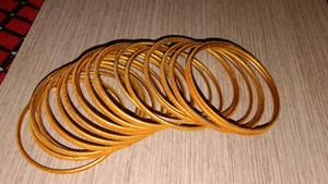 28 Piece Yellow Bangles Set