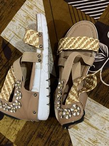 Women's Woven &amp; Embellished Sandals