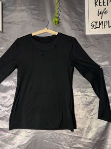 Nike Black Long Sleeve Top