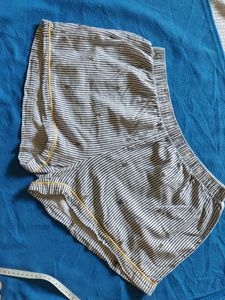 Cute Bee Striped Pajama Shorts