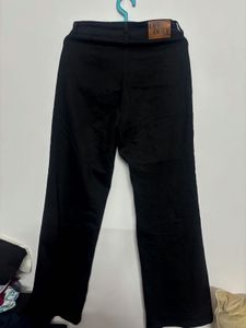 Classic Black Wide-Leg Pants