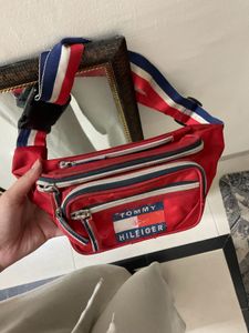 Tommy Hilfiger Red Waist Bag