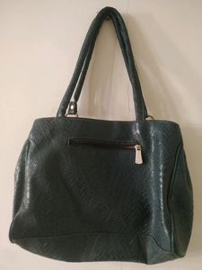 Unique Triangle Detail Tote Bag