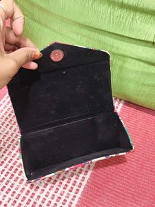 Floral Clutch Bag