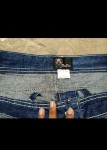 Women's Blue Denim Shorts