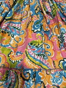 Paisley Print Dress