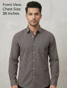 Classic Checkered Long-Sleeve Shirt