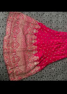 Stunning Fuchsia Embroidered Lehenga