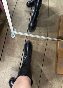 Black Knee Length Boots