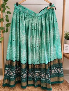 Elegant Green Lehenga Choli Set